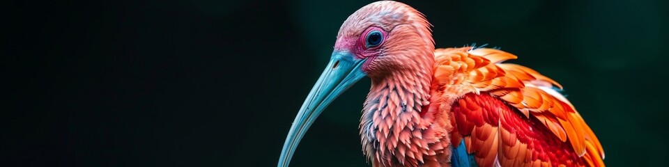 Fototapeta premium ibis bird.