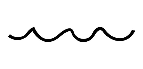 Dry brush mark, pencil squiggle and scribble. Hand drawn vector crayon various line, spiral and doodle. Black rough highlighter, chalk stroke, pencil divider. Curly line. Scratchy