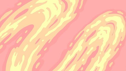 Pink and yellow splash background illustration