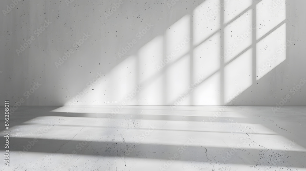 Aufkleber white cement wall background in vintage style for graphic design or wallpaper pattern of soft concre
