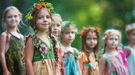 Fototapeta premium childrens day costumes summer camps HD