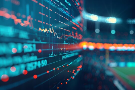 Dynamic 3D Visualization of Baseball Statistics for Sports Analytics - Powered by Adobe