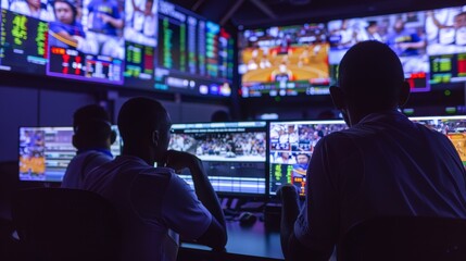 Intensive Data Analysis in a Basketball Analytics Team Control Room