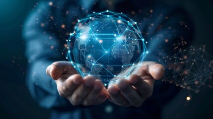 Digital transformation technology strategy, IoT, internet of things. transformation of ideas and the adoption of technology in business in the digital age