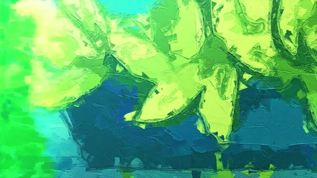 Oil paintings and various flowers, chrysanthemums, monkeys, tigers, landscapes, fruits, lotus leaves, lotus flowers, and beautiful ponds
