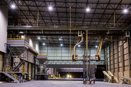 Estrutura de armaz&eacute;m de estoque gr&atilde;os, Brasil