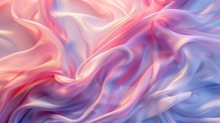 Obraz premium beautiful and delicate rainbow colored curtain background 