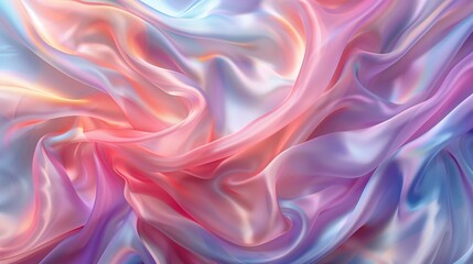 Fototapeta premium beautiful and delicate rainbow colored curtain background 