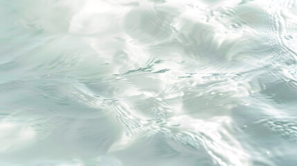 Blurred defocused water texture overlay effect for photo and mockups Organic drop diagonal shadow and light caustic effect on a white wall Shadows for natural light effects : Generative AI