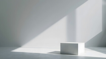 Obraz premium Empty Square By Modern Architectures : Generative AI