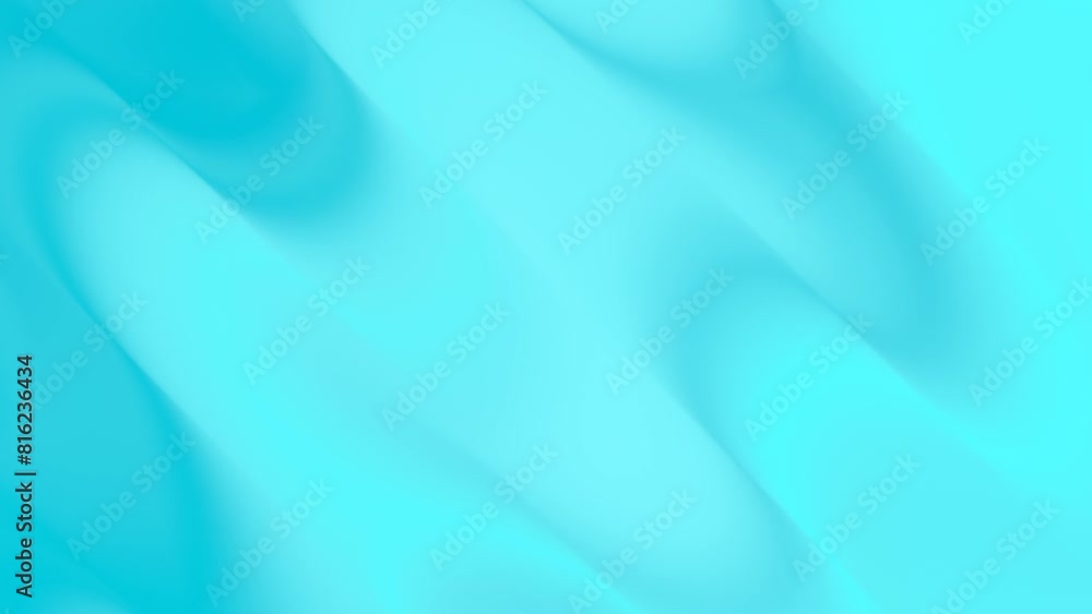 Poster seamless sky blue slow flowing lines gradient background loop. no banding.