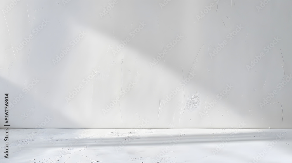 Aufkleber plain white wall texture : generative ai