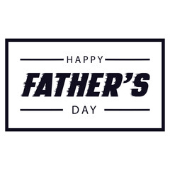 Happy Father's Day. Dad is like a big tree in the shade of which we are all free. My father is my hero. Dad and the kids are playing. Yellow background silhouette man. Vector Illustration art.