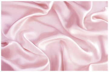 ペールピンクのシルクサテン