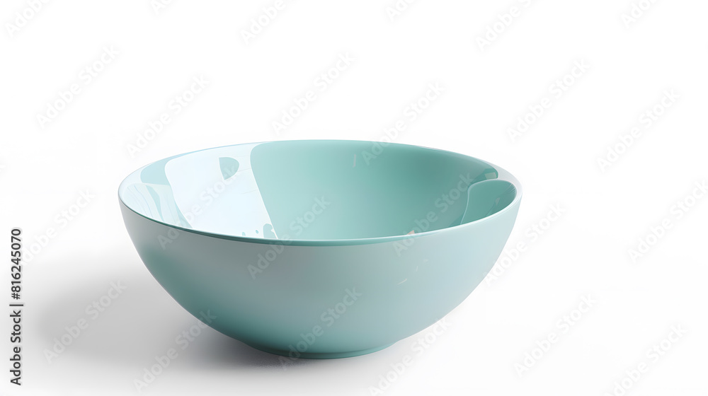 Poster bowl isolated on white background clipping path full depth of field : generative ai