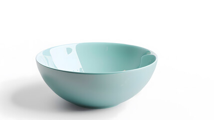 Bowl isolated on white background clipping path full depth of field : Generative AI