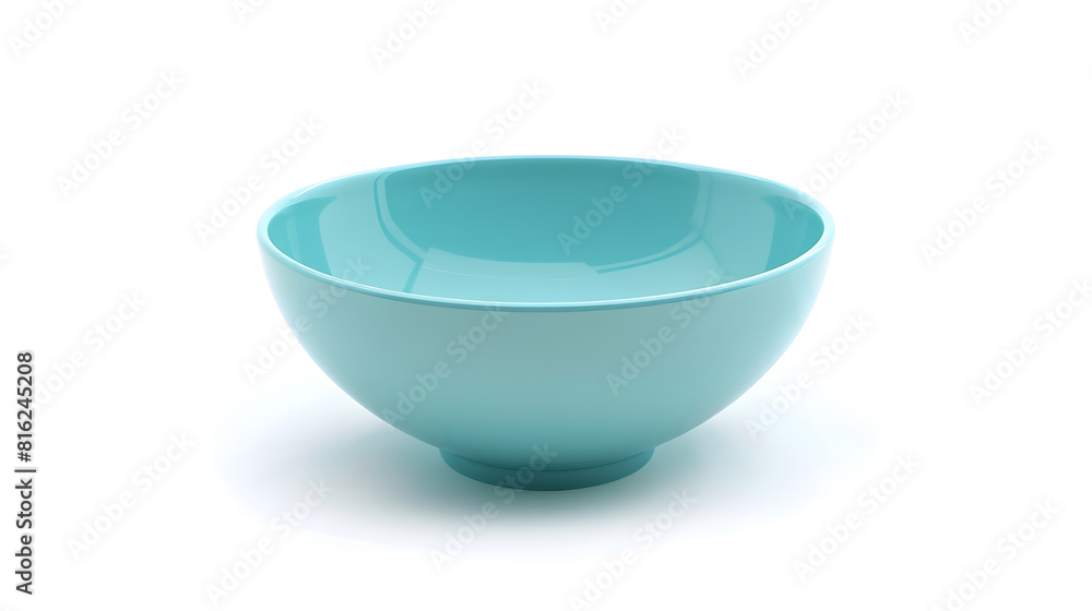 Poster bowl isolated on white background clipping path full depth of field : generative ai