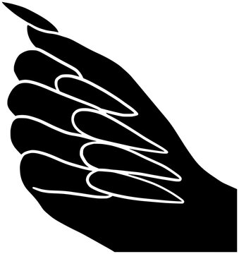 recommend clip art: manicure illustration brush silhouette beauty logo polish icon nail outline female pedicure care salon fashion cosmetic woman bottle glamour shape hand spa beautiful for vector graphic background