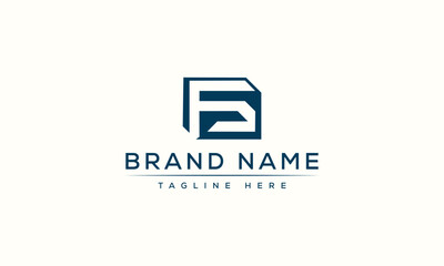 Logo design letter fs . Elegant modern. Vector template.