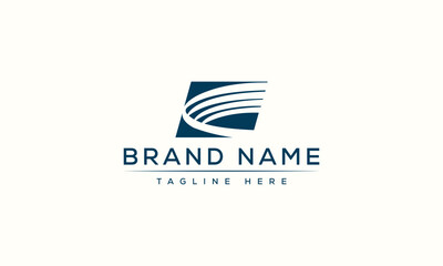 Logo design letter C . Elegant modern. Vector template.