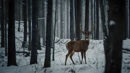 Deer in the forest