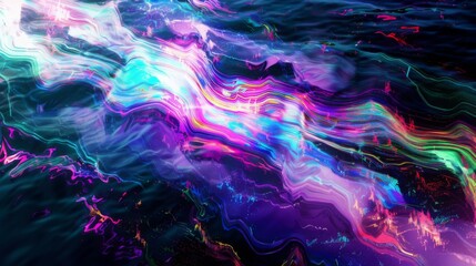 Naklejka premium Grunge Glitchcore aesthetics background. Abstract digital technology noise effect. Distorted game error texture