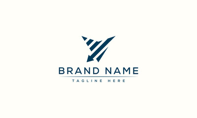 Logo design letter V . Elegant modern. Vector template.