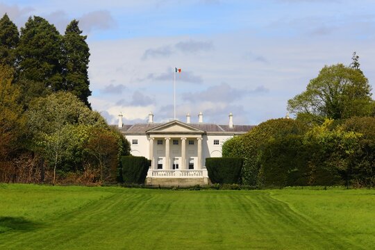 &Aacute;ras an Uachtar&aacute;in, Residence of Ireland&rsquo;s President located in Dublin&rsquo;s Phoenix Park 