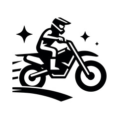 Motocross silhouettes