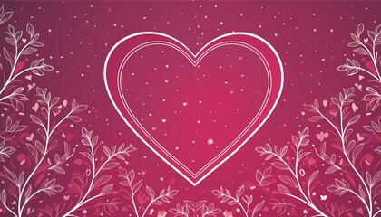 background with heart