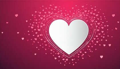 background with heart