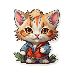 Obraz premium brazilialn cultural cat
