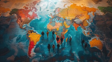 Fototapeta premium Devise a talent acquisition strategy that emphasizes the importance of cultural fit when expanding a small business into Asian territories.