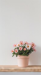 Daisy background with copy space.