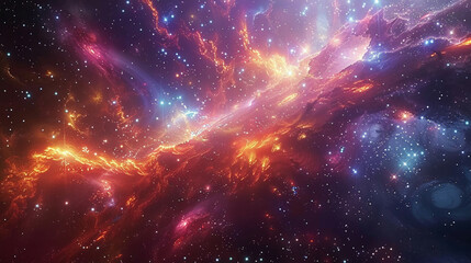 Starry Splendor Exploring the Cosmic Symphony of Star Fields and Nebulae, a Celestial Wonderland Awaits