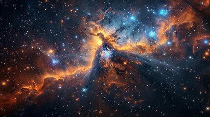Starry Splendor Exploring the Cosmic Symphony of Star Fields and Nebulae, a Celestial Wonderland Awaits