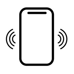 ringing smartphone icon