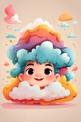 angel on the cloud