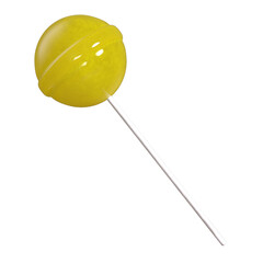 Lollipop Candy 3D Render isolated illustration