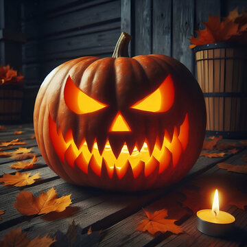 calabaza de Halloween