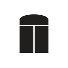 window vector icon line template