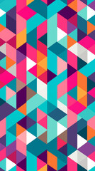 Geometric Abstract Image, Pattern Style, For Wallpaper, Desktop Background, Smartphone Cell Phone Case, Computer Screen, Cell Phone Screen, Smartphone Screen, 9:16 Format - PNG