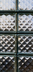 background glass box geometry triangle, square crystal