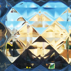 abstract background illustration of the glass box