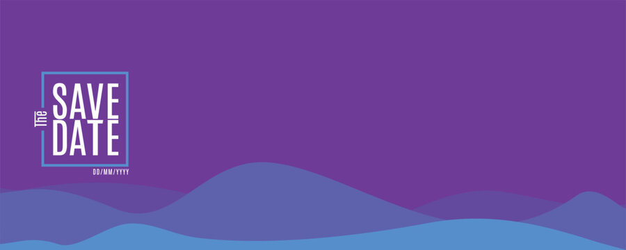 Save the date banner. Can be used for business, marketing and advertising. logo graphic design of event summit made for Technology and upcoming events. For business, marketing and advertising.