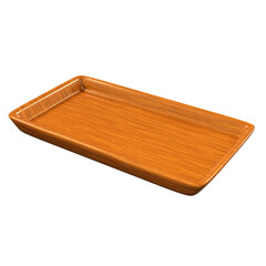 Spice tray isolated 3d rendered illustration