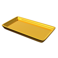 Spice tray isolated 3d rendered illustration