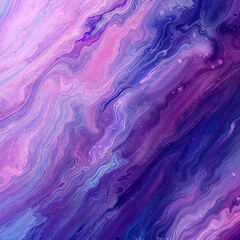 Vibrant Amethyst Waves , Abstract Fluid Art Background, Purple and Pink Marble Texture, Acrylic Pouring Technique for Creative design
