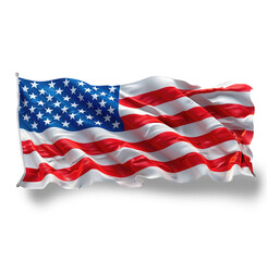 American flag cut out