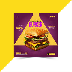 Food Social Media Post design